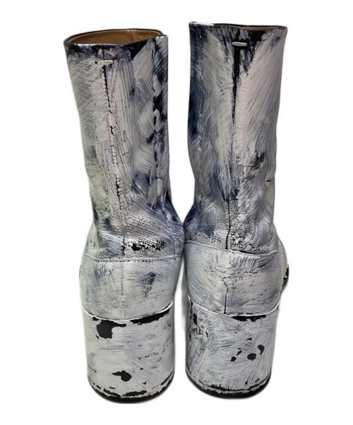 Maison Margiela（メゾンマルジェラ）Maison Margiela (メゾンマルジェラ) タビ  ビアンケットアンクルブーツ ホワイト サイズ:41の古着・服飾アイテム