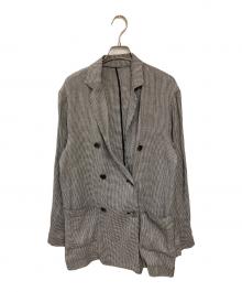 SLOBE IENA（スローブ イエナ）の古着「リネン混ジャケット」｜ブラック