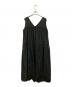 HARDY NOIR（アルディーノアール）の古着「ノースリーブワンピース」｜ブラック