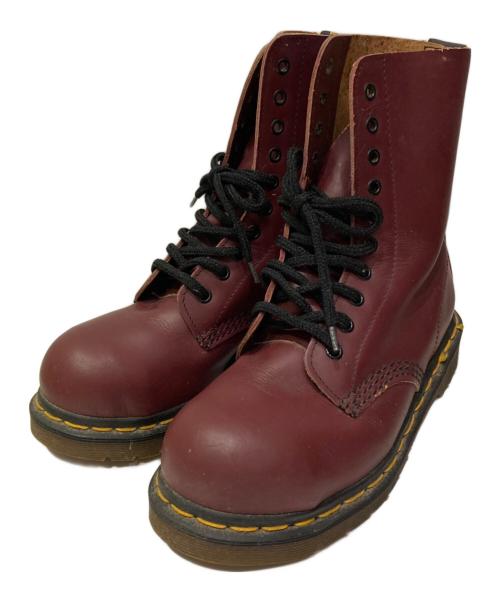 Dr.Martens（ドクターマーチン）Dr.Martens (ドクターマーチン) 古着10ホールブーツ ボルドー サイズ:3の古着・服飾アイテム