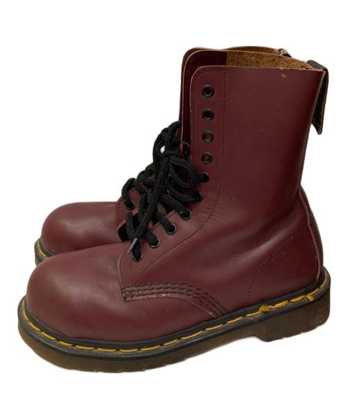Dr.Martens（ドクターマーチン）Dr.Martens (ドクターマーチン) 古着10ホールブーツ ボルドー サイズ:3の古着・服飾アイテム