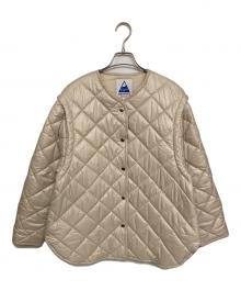 Cape HEIGHTS（ケープハイツ）の古着「キルティングジャケット」｜アイボリー