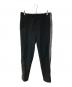 Yohji Yamamoto pour homme（ヨウジヤマモト プールオム）の古着「サイドラインスラックス」｜ブラック