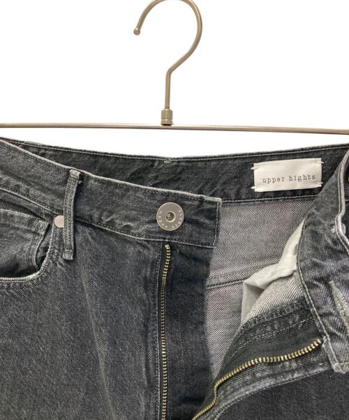 upper hights（アッパーハイツ）upper hights (アッパーハイツ) デニムパンツ ブラック サイズ:25の古着・服飾アイテム