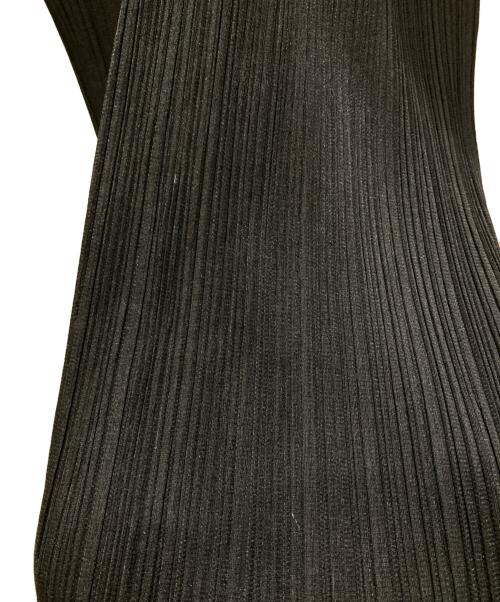 PLEATS PLEASE（プリーツプリーズ）PLEATS PLEASE (プリーツプリーズ) ノースリーブカットソー ブラック サイズ:3の古着・服飾アイテム