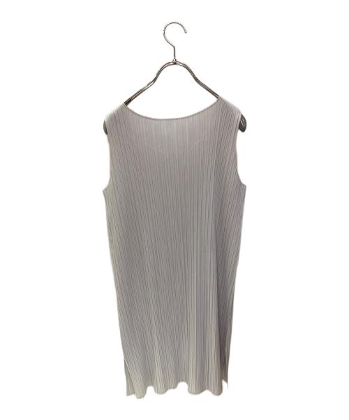 PLEATS PLEASE（プリーツプリーズ）PLEATS PLEASE (プリーツプリーズ) ノースリーブカットソー グレー サイズ:4の古着・服飾アイテム