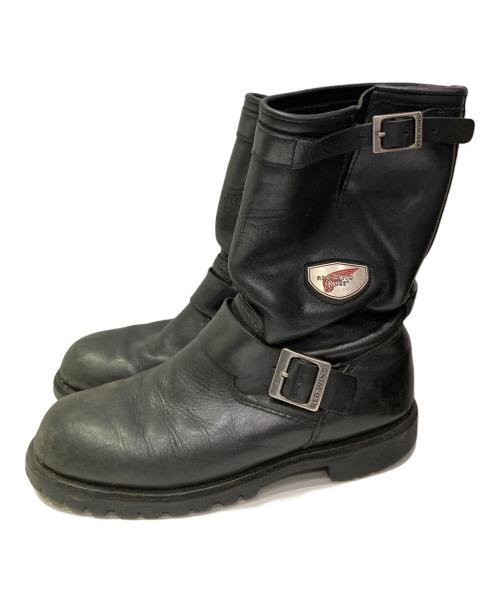 RED WING（レッドウィング）RED WING (レッドウィング) エンジニアブーツ ブラック サイズ:8の古着・服飾アイテム