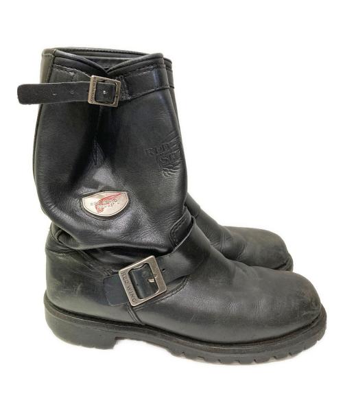 RED WING（レッドウィング）RED WING (レッドウィング) エンジニアブーツ ブラック サイズ:8の古着・服飾アイテム