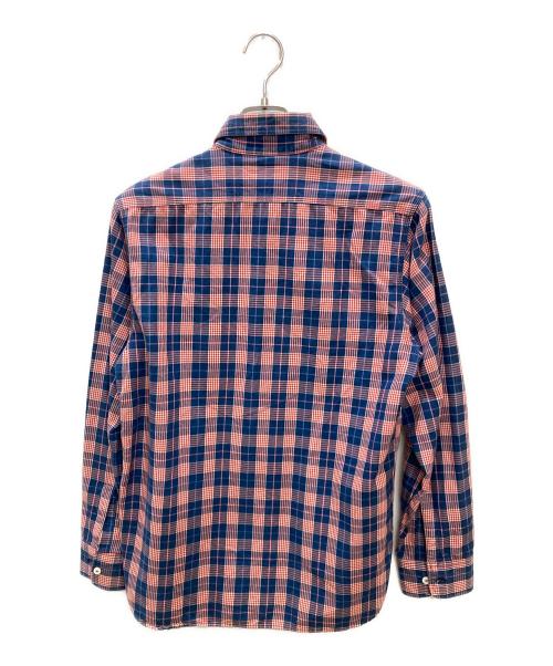 SUGAR CANE（シュガーケーン）SUGAR CANE (シュガーケーン) チェックシャツ ネイビー×レッド サイズ:Mの古着・服飾アイテム