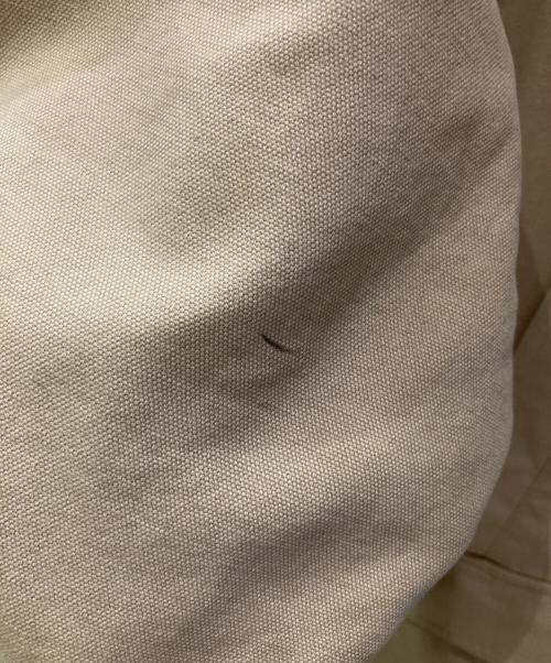 Eddie Bauer（エディーバウアー）Eddie Bauer (エディーバウアー) 襟レザーハンティングジャケット ベージュ サイズ:XXLの古着・服飾アイテム
