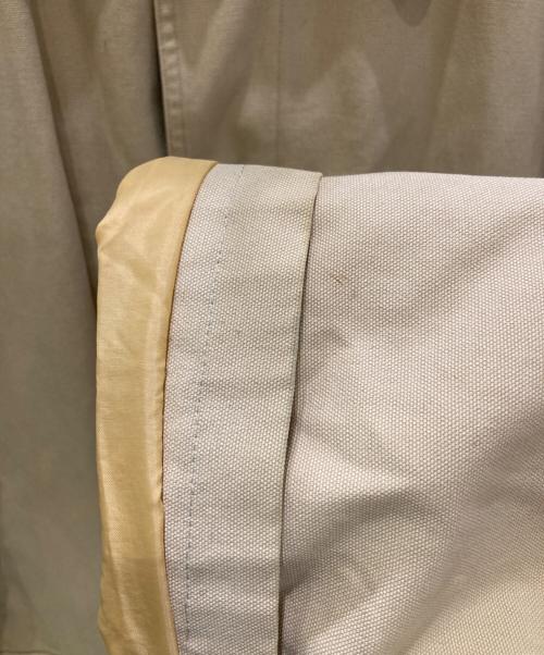 Eddie Bauer（エディーバウアー）Eddie Bauer (エディーバウアー) 襟レザーハンティングジャケット ベージュ サイズ:XXLの古着・服飾アイテム