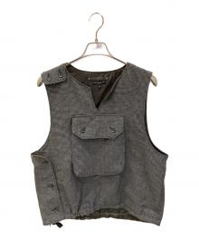 Engineered Garments（エンジニアドガーメンツ）の古着「カバーベスト」｜グレー