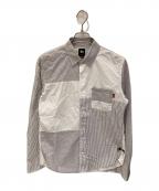 stussyステューシー）の古着「長袖シャツ」｜グレー