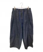 sillageシアージ）の古着「サーキュラーパンツ」｜インディゴ
