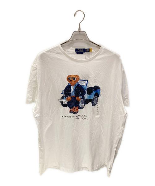 POLO RALPH LAUREN（ポロ・ラルフローレン）POLO RALPH LAUREN (ポロ・ラルフローレン) ポロベアTシャツ ホワイト サイズ:XLの古着・服飾アイテム