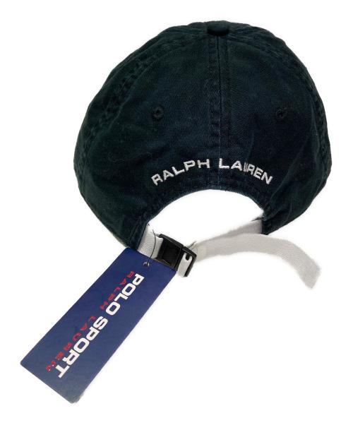 POLO SPORT（ポロスポーツ）POLO SPORT (ポロスポーツ) キャップ ブラックの古着・服飾アイテム