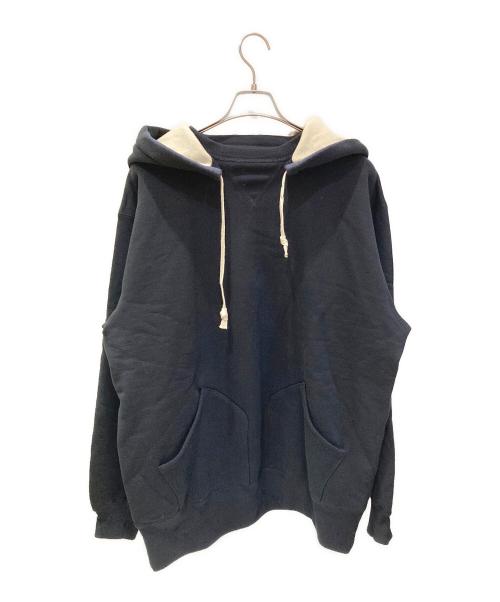 freewheelers（フリーホイーラーズ）freewheelers (フリーホイーラーズ) 裏起毛後付けパーカー ブラック サイズ:44の古着・服飾アイテム