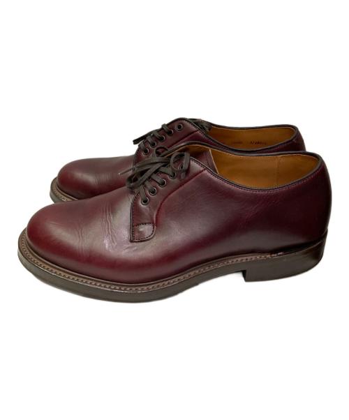 WHEEL ROBE（ウィールローブ）WHEEL ROBE (ウィールローブ) プレーントゥシューズ バーガンディー サイズ:9Eの古着・服飾アイテム