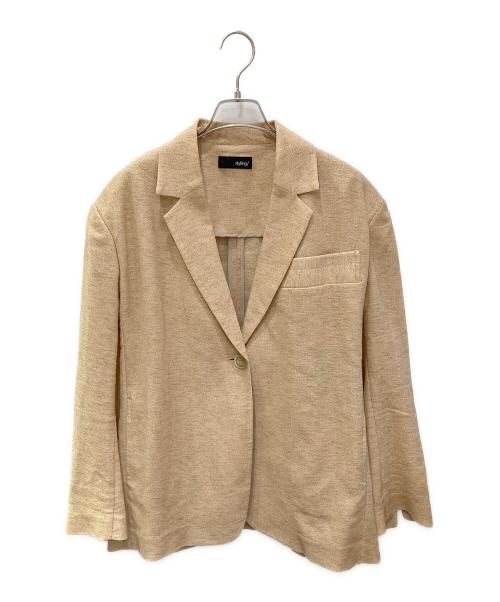 styling/ kei shirahata（スタイリング / ケイ シラハタ）styling/ kei shirahata (スタイリング / ケイ シラハタ) シアージャケット ベージュの古着・服飾アイテム
