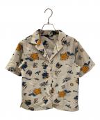 THE NORTH FACEザ ノース フェイス）の古着「ショートスリーブアロハベントシャツ」｜ベージュ