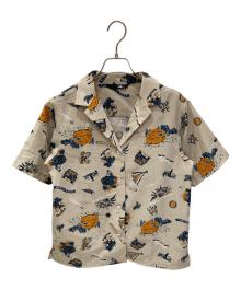 THE NORTH FACE（ザ ノース フェイス）の古着「ショートスリーブアロハベントシャツ」｜ベージュ