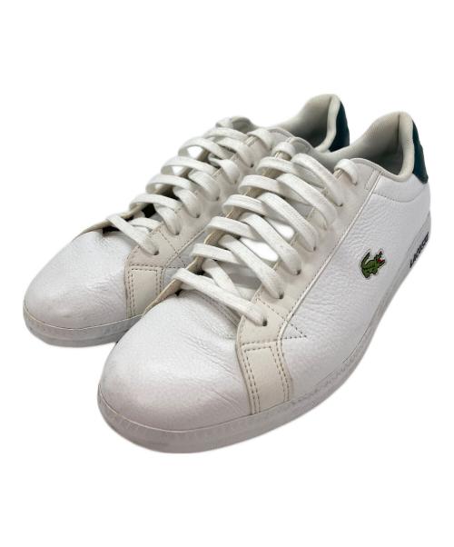 LACOSTE（ラコステ）LACOSTE (ラコステ) graduateスニーカー ホワイト サイズ:US10.5の古着・服飾アイテム