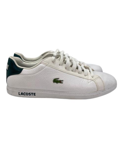 LACOSTE（ラコステ）LACOSTE (ラコステ) graduateスニーカー ホワイト サイズ:US10.5の古着・服飾アイテム