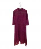 Diagramダイアグラム）の古着「レースワンピース」｜パープル