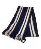 is-nessイズネス）の古着「マフラー」｜ネイビー