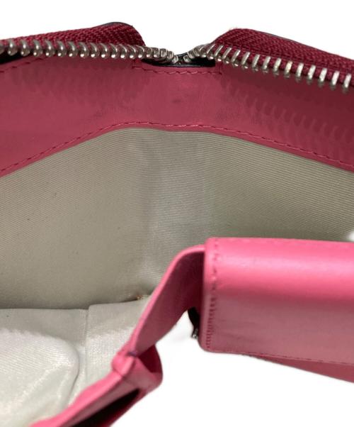 LOEWE（ロエベ）LOEWE (ロエベ) 2つ折り財布 ラズベリーピンクの古着・服飾アイテム