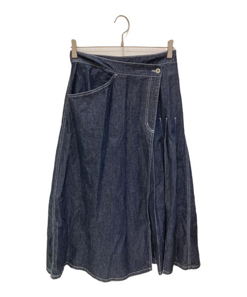 BEAMS BOY（ビームスボーイ）BEAMS BOY (ビームスボーイ) デニムスカート インディゴ サイズ:2の古着・服飾アイテム