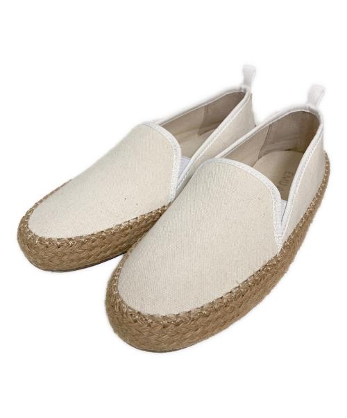 emu（エミュー）emu (エミュー) エスパドリーユスリッポン アイボリー サイズ:24cmの古着・服飾アイテム