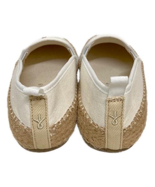 emu（エミュー）emu (エミュー) エスパドリーユスリッポン アイボリー サイズ:24cmの古着・服飾アイテム