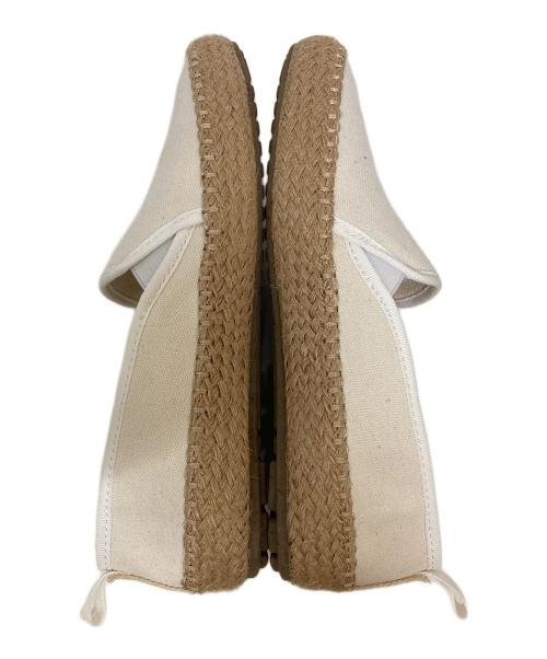 emu（エミュー）emu (エミュー) エスパドリーユスリッポン アイボリー サイズ:24cmの古着・服飾アイテム