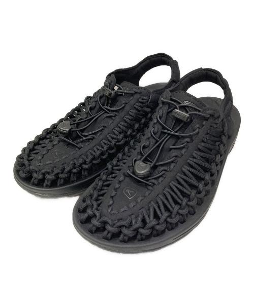 KEEN（キーン）KEEN (キーン) ユニークサンダル ブラック サイズ:24.5cmの古着・服飾アイテム