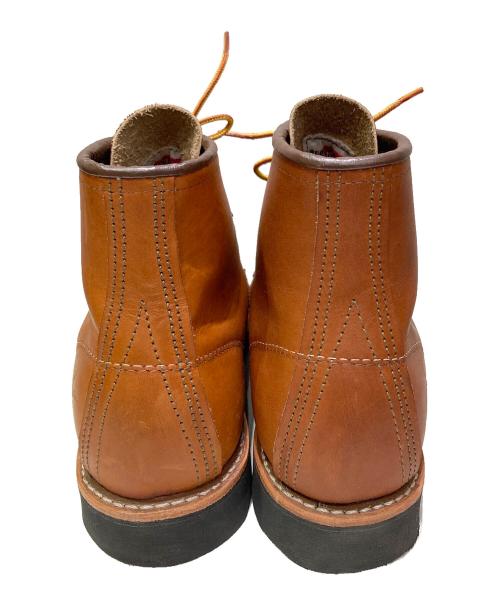 RED WING（レッドウィング）RED WING (レッドウィング) Steve McQueen 6-INCH CLASSIC MOC ブラウン サイズ:25.5cmの古着・服飾アイテム