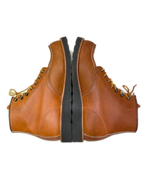 RED WING（レッドウィング）RED WING (レッドウィング) Steve McQueen 6-INCH CLASSIC MOC ブラウン サイズ:25.5cmの古着・服飾アイテム