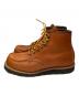 RED WING (レッドウィング) Steve McQueen 6-INCH CLASSIC MOC ブラウン サイズ:25.5cm：48000円