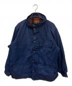 Eddie Bauerエディーバウアー）の古着「古着裏ブランケットマルチポケットマウンテンパーカー」｜ネイビー