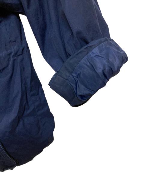 Eddie Bauer（エディーバウアー）Eddie Bauer (エディーバウアー) 古着裏ブランケットマルチポケットマウンテンパーカー ネイビー サイズ:XXLの古着・服飾アイテム