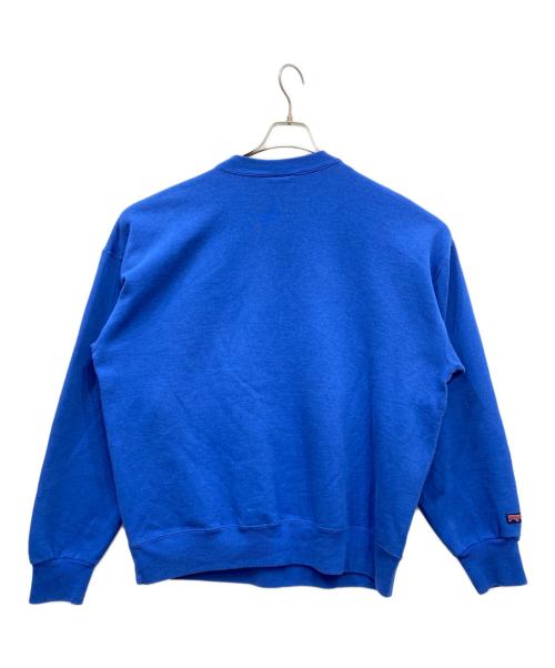 JANSPORT（ジャンスポーツ）JANSPORT (ジャンスポーツ) ヴィンテージ刺繍スウェット ブルー サイズ:XXLの古着・服飾アイテム