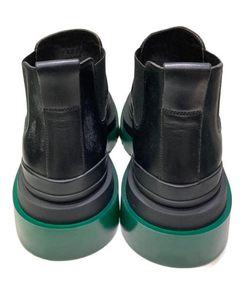 BOTTEGA VENETA（ボッテガベネタ）BOTTEGA VENETA (ボッテガベネタ) タイヤブーツ ブラック サイズ:42の古着・服飾アイテム
