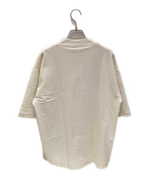 LACOSTE（ラコステ）LACOSTE (ラコステ) カノコボトルネックTシャツ アイボリー サイズ:Mの古着・服飾アイテム