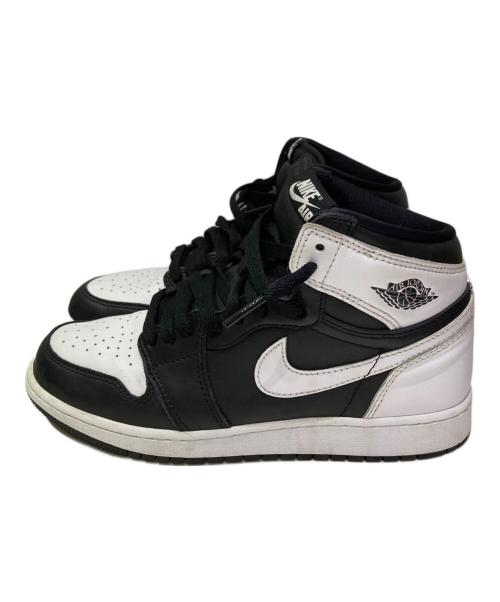 NIKE（ナイキ）NIKE (ナイキ) Air Jordan 1 Retro High OG ホワイト×ブラック サイズ:24.5cmの古着・服飾アイテム