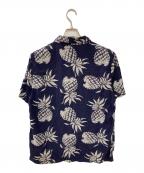 REMI RELIEFレミレリーフ）の古着「アロハシャツ」｜ネイビー