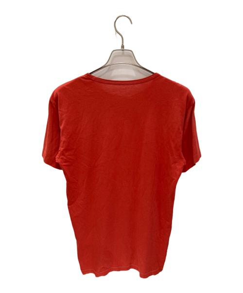 RRL（ダブルアールエル）RRL (ダブルアールエル) ロゴTシャツ レッド サイズ:Mの古着・服飾アイテム