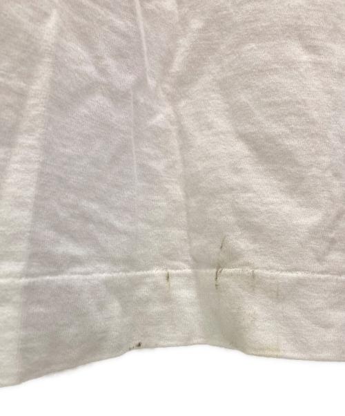 A BATHING APE（ア ベイシング エイプ）A BATHING APE (ア ベイシング エイプ) 両面プリントTシャツ ホワイト サイズ:Lの古着・服飾アイテム