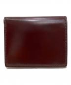 CIMABUEチマブエ）の古着「アニリンコードバン ミニウォレット」｜ブラウン