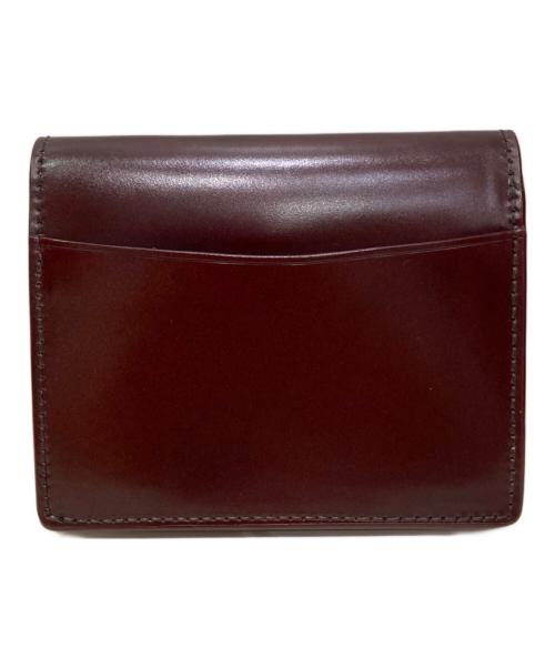 CIMABUE（チマブエ）CIMABUE (チマブエ) アニリンコードバン ミニウォレット ブラウンの古着・服飾アイテム