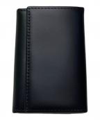 ETTINGERエッティンガー）の古着「ブライドルレザーレザーキーケース」｜ネイビー